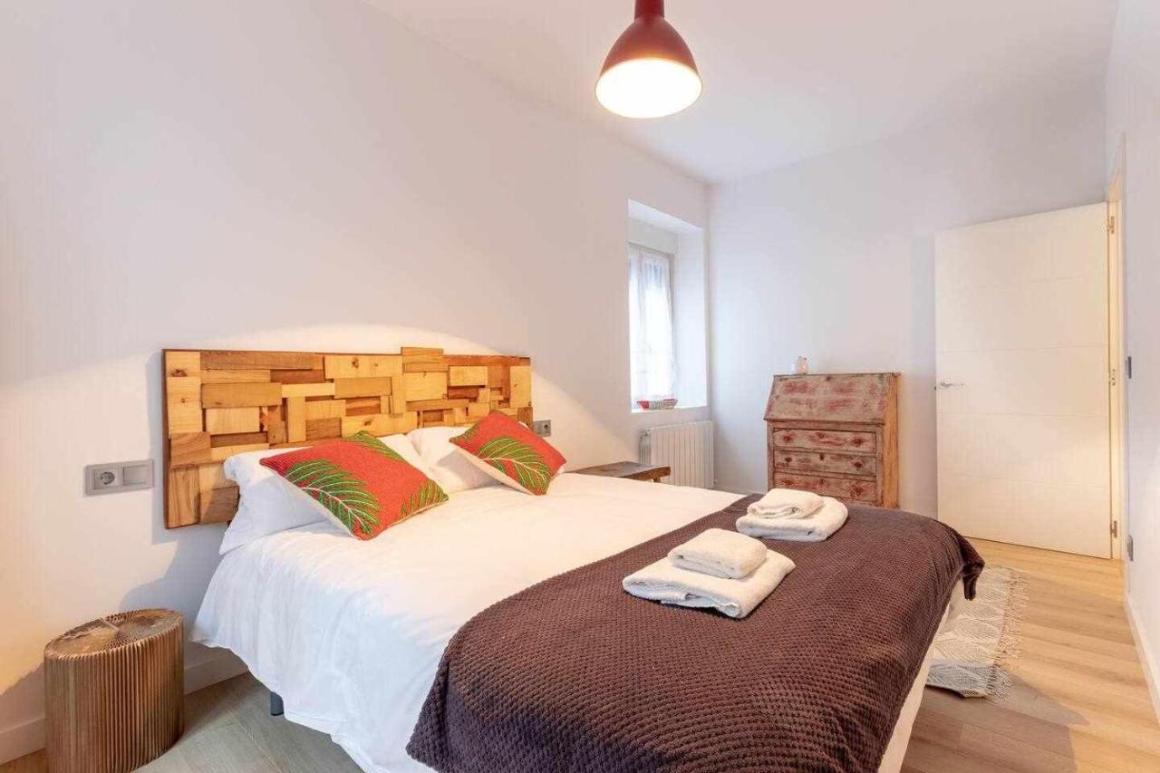 Apartamento Kuia En Gran Bilbao Con Terraza Y Vistas A Un Parque Basauri Bagian luar foto